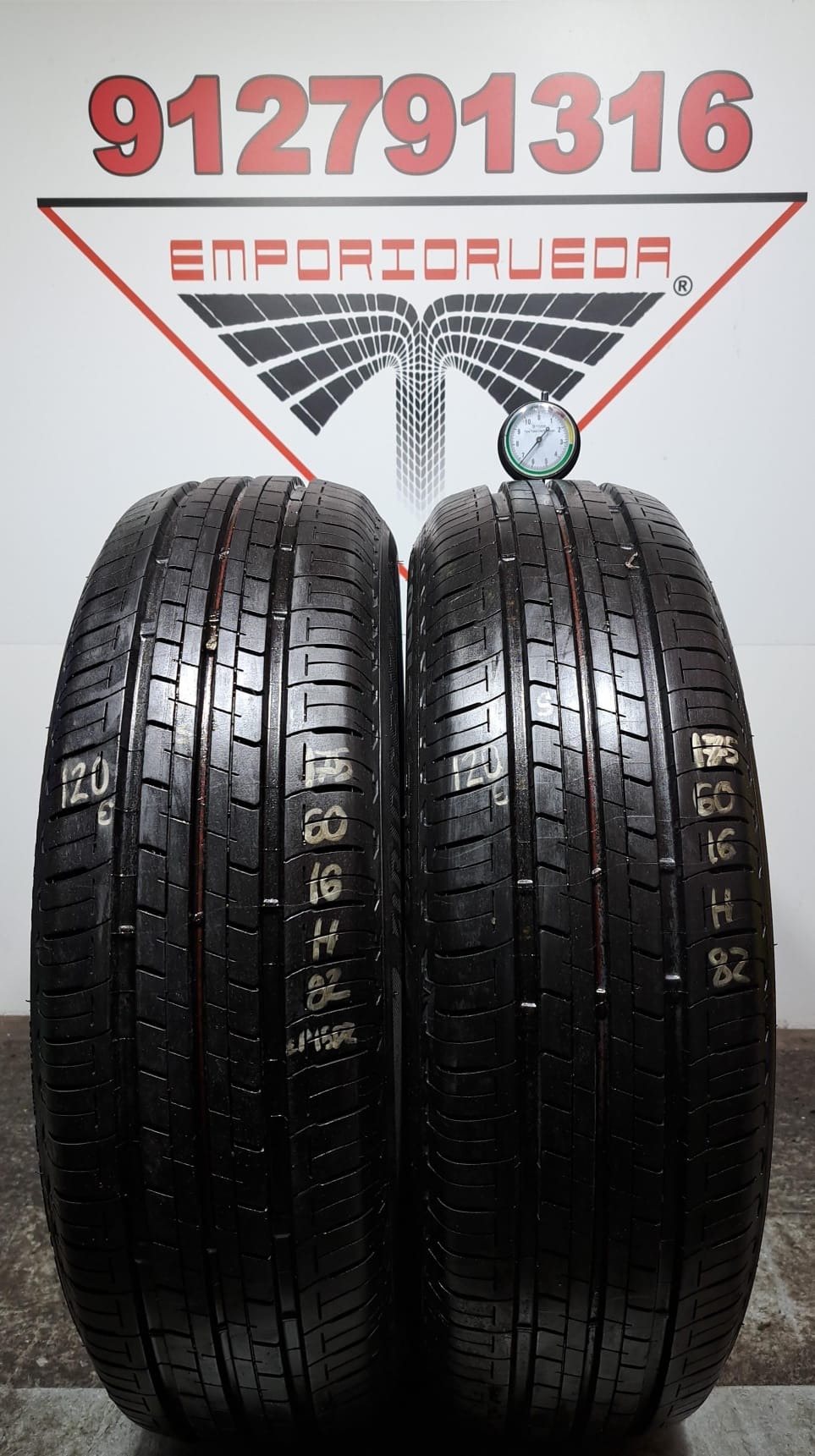 BRIDGESTONE ECOPIA USADO  175/60 R16 82 H